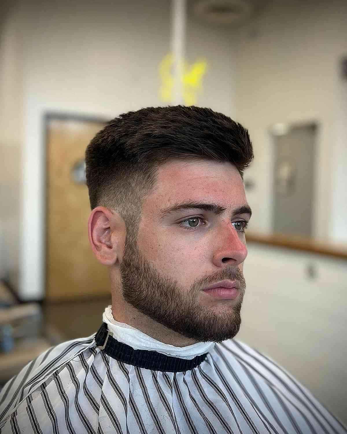 A simple, quick-style quiff for a daily routine.