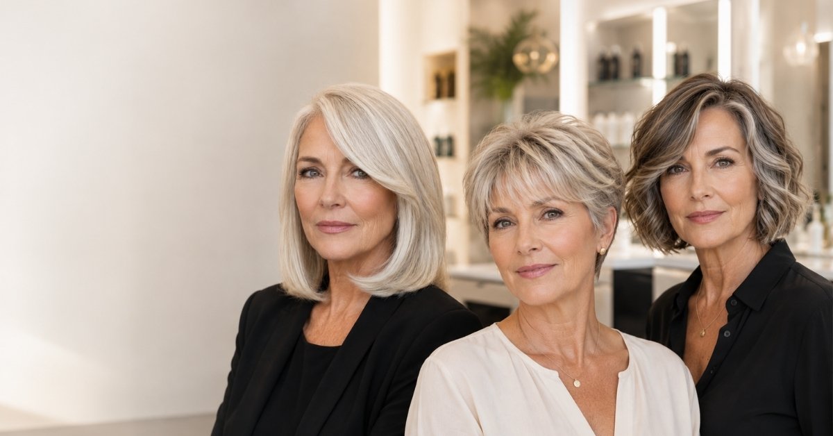 Short Haircuts for Women Over 60 That Impress