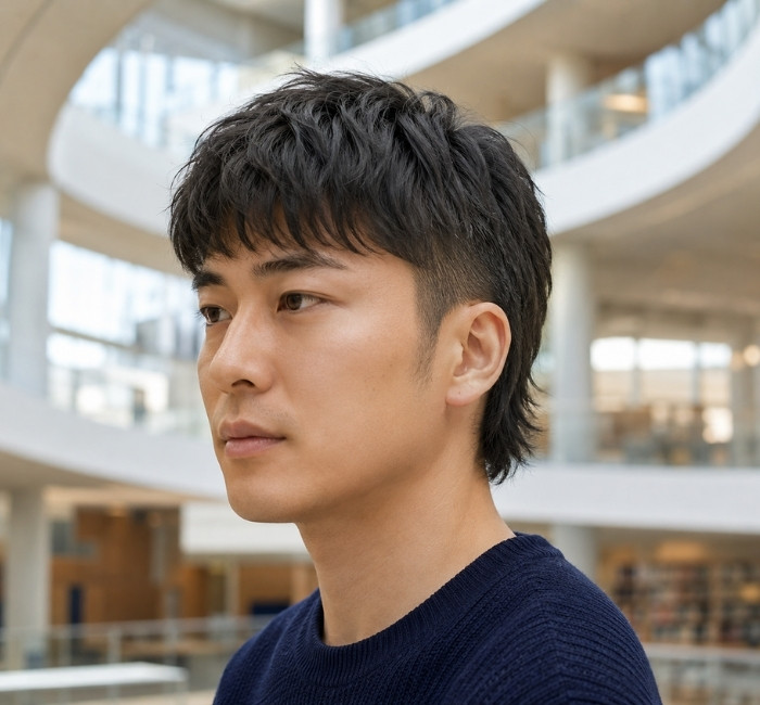 short mullet haircut easy to style